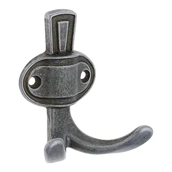 Nábytkové kování TULIP Věšák Rubico staročerná (TULIP Věšák Rubico staročerná)