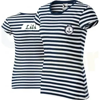 Gravírování Vodácké triko - námořnické tričko dámské