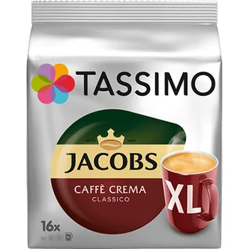 TASSIMO JACOBS CAFFÉ CREMA CLASSICO XL NĚMECKO!
