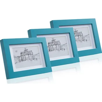 Rám na obraz Clapton, obrazové rámy, sada 3 rámů, obdélníkové, 14 x 9 cm (10039387)