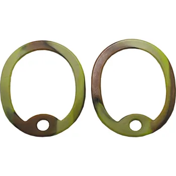 Vojenské psí známky Tlumítko na ID známku Typ 4 2 ks - barevné