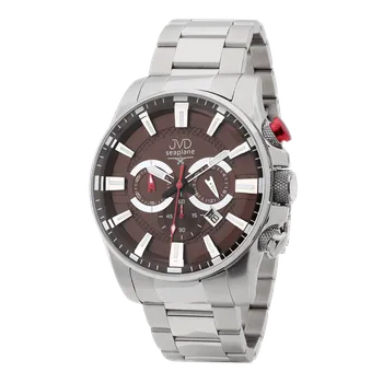 Hodinky Pánské vodotěsné náramkové hodinky JVD JE1004.1 - chronograf 10ATM (POŠTOVNÉ ZDARMA!!)