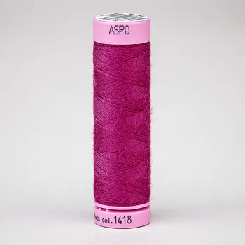 Nit Univerzální šicí nit Amann ASPO 120 polyesterová, fuchsiová 1418, návin 100m