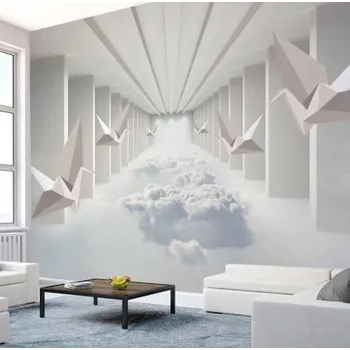 Fototapeta Solution Media 3D tapeta - Papírový jeřáb MU1938 6 - Samolepící tapeta - 380-450g/m2