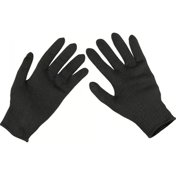 Rukavice Rukavice MFH Security s nápletem - černé, XXL/3XL