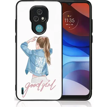 Příslušenství pro tablet VSECHNONAMOBIL 45870 MY ART Ochranný obal Motorola Moto E7 GOOD GIRL (130)