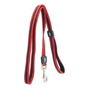 Vodítko pro psa Vodítko BUSTER Airmesh reflexní S/M 140cm/20mm červené
