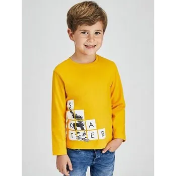 Chlapecké tričko dětské žluté triko skater Mayoral 4073-55 velikost 116
