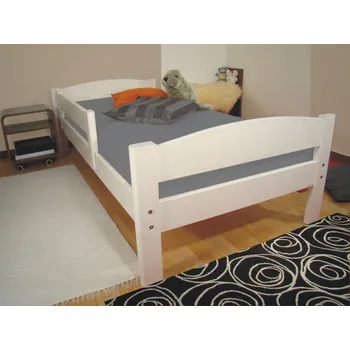 Dětská postel ROALHOLZ Bílá postel pro děti ELEA B 90x200 smrk