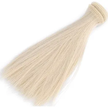 Paruka / vlasy pro panenky 15 cm, malé, 1 blond