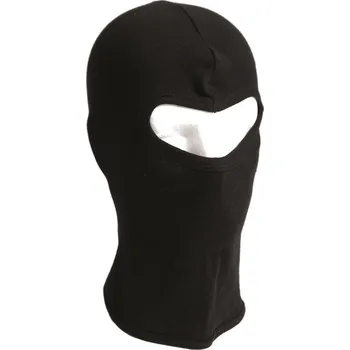 Kukla Kukla s 1 otvorem Mil-Tec Fine-Ribbed - černá