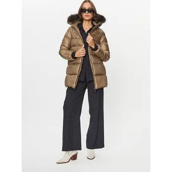 Dámské oblečení Hetregó Vatovaná bunda Hanna 8K602F 23WD02 Hnědá Regular Fit 50