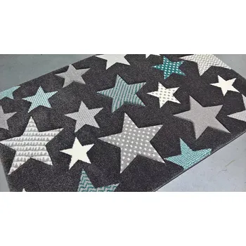 Koberec SINTELON Dětský kusový koberec PASTEL Hvězdy 120x170