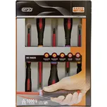 Bahco Ergo sada šroubováků, plochý, křížový PZ, 5dílná, BE-9882S