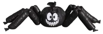 Party dekorace Unique Obří pavouk na Halloween 178 cm černý