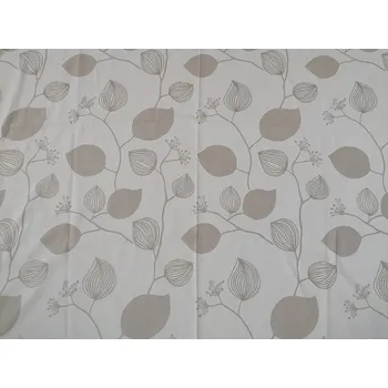 Závěs BYTEMA Dekorační závěs Květy béžové 135x250 cm 135x250 cm