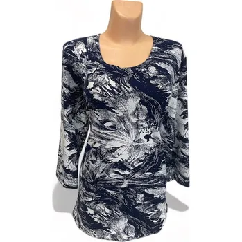 Dámská tunika Halenka ŽITAVA, Barva Modrá, Velikost XXXL56, Materiál 96% Viskoza 4% Lycra