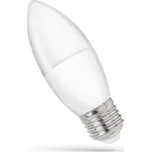 LED žárovka svíce E-27 230V 8W teplá bílá, SPECTRUM WOJ14223