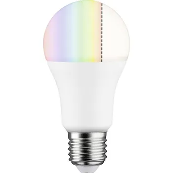 Žárovka 50124 LED ZB AGL 806lm 9W RGBW 2700K matt dim Paulmann Home LED žárovka E27 Energetická třída (EEK2021): F (A - G) 9.3 W