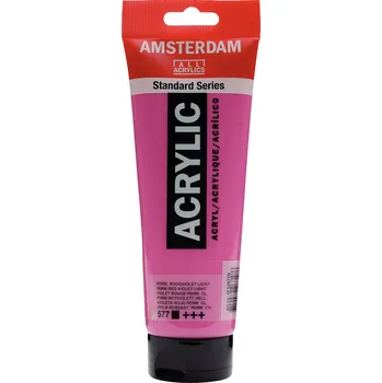 Vodová barva Akrylová barva Amsterdam Standard - 577 Permanent Red Violet Light Objem: 250 ml