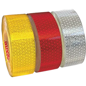 Samolepicí dekorace na vozidlo Reflexite Reflexní páska žlutá / 1m na plachtovinu