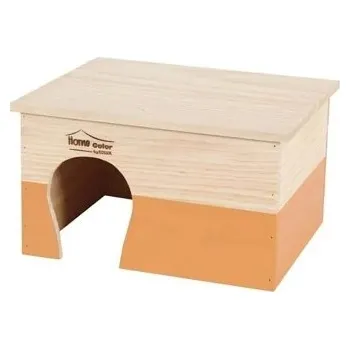 Domek pro hlodavce HOME COLOR XL oranžový Zolux