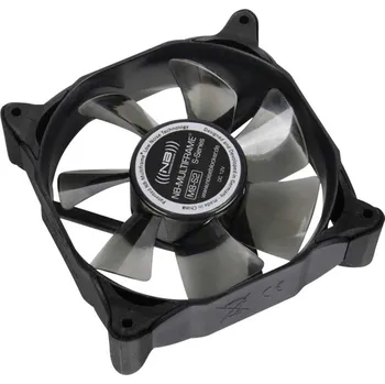 PC ventilátor NoiseBlocker Multiframe M8-S2 PC větrák s krytem černá, šedá transparentní (š x v x h) 80 x 80 x 25 mm