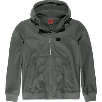 Pánská casual bunda Bunda softshellová Vintage Industries Jedd - šedá, XXL