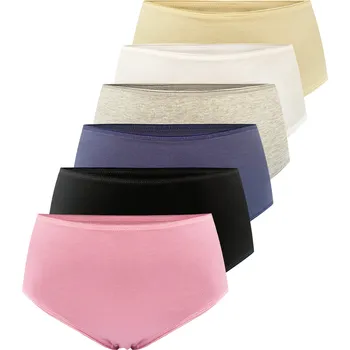 Kalhotky FANNIFEN Dámské kalhotky s vysokým pasem YW4146 - 3 ks v balení Velikost: XL