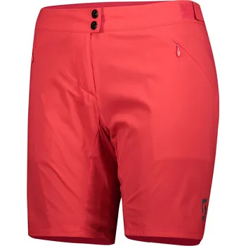 Cyklistické kalhoty SCOTT Cyklistické kalhoty krátké bez laclu - ENDURANCE LS/F. LADY - růžová XS