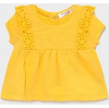 žluté áčkové tričko s madeirou Mayoral 1071 velikost 74