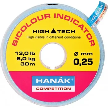 Dvoubarevný indikátor Hanák Competition Bicolour Indicator Line 30 m - 0,20 mm, 4,4 kg