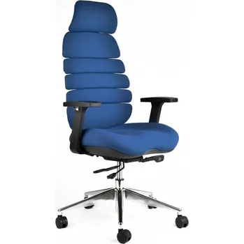 kancelářská židle SPINE modrá s PDH