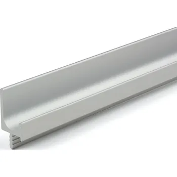 Nábytkové kování TULIP Narážecí úchytový profil Fano 2450 eloxovaný hliník (TULIP Narážecí úchytový profil Fano 2450 eloxovaný hliník)