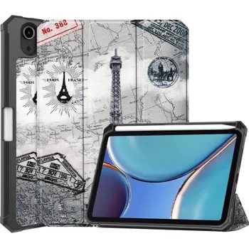 Pouzdro na tablet VSECHNONAMOBIL 34257 ART zaklapovací obal Apple iPad mini 2021 / iPad mini 2024 PARIS
