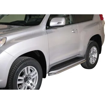 Lišta karosérie Boční ochrana oválná TOYOTA Land Cruiser 150 2009- Misutonida SP/266 černý povrch