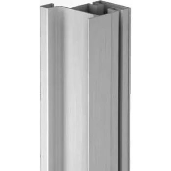 Nábytkové kování TULIP Gola I vertikální profil krajní 4,5m eloxovaný hliník (TULIP Gola I vertikální profil krajní 4,5m eloxovaný hliník)