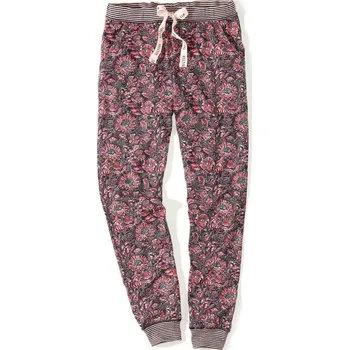 Dámské pyžamo MUSTANG Dámske růžové kalhoty s květinovým vzorem INDIGO FLOWERS XL 6219_1701.971