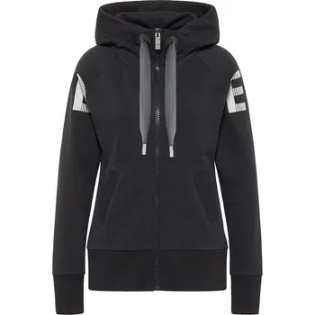 Dámská mikina MIKINA NA ZIP A S KAPUCÍ ČERNÁ ELBSAND Kekoa