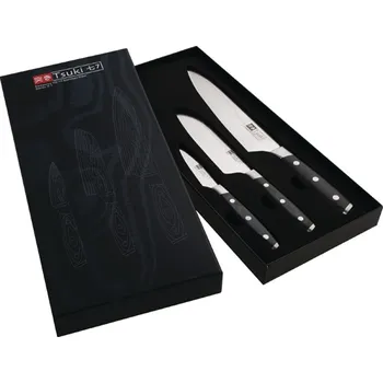 Tsuki - sada 3 nožů z damaškové oceli UK-CR403