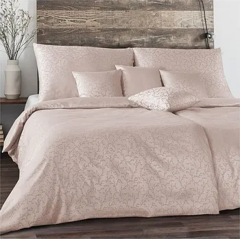 Povlečení VEBA LUXUSNÉ POVLEČENÍ pudrové kytičky 2x90/70+200/140