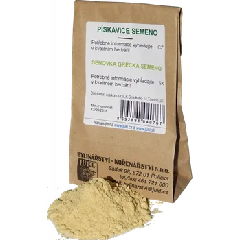 Přírodní produkt Pískavice semeno, sypaná bylina Jukl 50 g