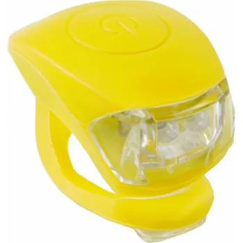 Cyklosvítilna 4RACE BLIKAČKA ZADNÍ M-WAVE SILICON ŽLUTÉ