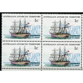 Poštovní známka Australie (1979) MiNr. 37 **, 4-bl - AAT - loď SY "Aurora"