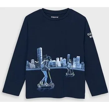 Chlapecké tričko dětské obrázkové triko s reflexním prvkem Mayoral 4049 velikost 92