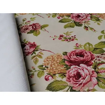 BYTEMA Dekorační látka RŮŽE CORNWALL šíře 140 cm
