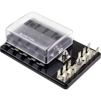 Autopojistky TRU COMPONENTS TC-9070604 pojistkový držák se zobrazením stavu Vhodné pro (pojistky) standardní plochá pojistka 30 A 32