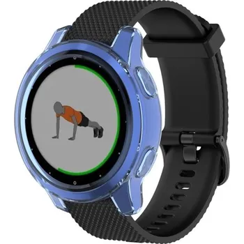 Ostatní příslušenství k chytrým hodinkám VSECHNONAMOBIL 42260 TPU Ochranný obal Garmin Vivoactive 4S / Garmin Venu 2S modrý