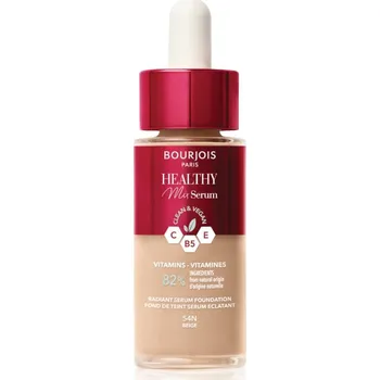 Podkladová báze na tvář Bourjois Healthy Mix lehký make-up pro přirozený vzhled odstín 54N Beige 30 ml