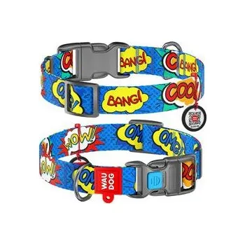 Obojek pro psa Obojek nylon OMG! QR (23-35cm/1,5cm)